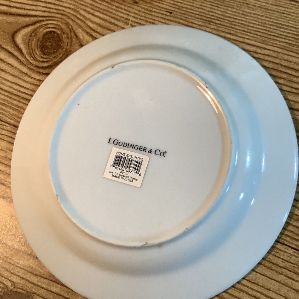 Lot of 3 I GODINGER Safari Africa Dessert Plates - Picture 6 of 7